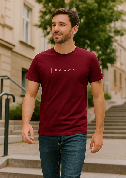 T-shirt Legacy - Bordeaux