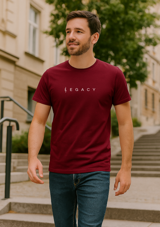 T-shirt Legacy - Bordeaux
