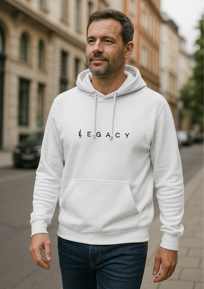 Sweat à capuche LEGACY - Blanc